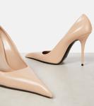 Элизе 105 кожаные лодочки Saint Laurent, Power Beige - фото 5