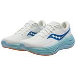 Saucony Дышащие кроссовки Unisex White Blue - фото 4