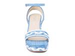 Сандалии Matisse Lyla Platform Sandal, Blue Raffia - фото 2