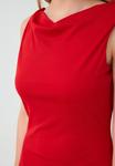 Платье Jimmy Key SLIM FIT COWL NECK, Red - фото 4