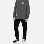 Джинсы мужские черные Evisu, черный - фото 6