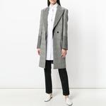 Платье-рубашка из поплина THOM BROWNE, белый - фото 4