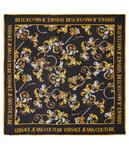 Шелковый шарф Versace Jeans Couture, черный - фото 2