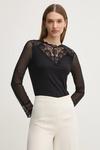 Блузка Tiamo Morgan, черный - фото