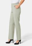 Брюки Goldner Regular Pleated Pants, светло-зеленый - фото 4