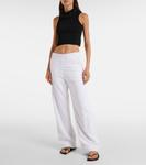 Сандалии Marsa из кожи с декоративными элементами Alaïa, нуар - фото 2