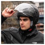 Открытый шлем Demi-Jet 5 Evo MTR, черный - фото 4