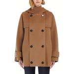 MaxMara Двубортная куртка с длинными рукавами, Brown - фото 5