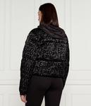 Куртка EA7 Cropped Fit, черный - фото 4