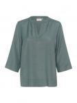 Блузка Kaffe, цвет balsam green - фото 4