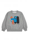 Толстовка Bobo Choses DOGGY MATE UNISEX, Heather Grey/Grey - фото 5