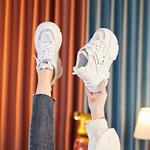 Кроссовки GIGIRYO Chunky Sneakers Women's Low-top, цвет Coffee - фото 15