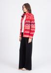 Кардиган Ivko JACQUARD ROLLNECK RE-DANDY PATTERN, Coral - фото 5