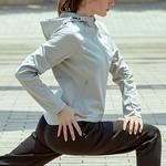 Пальто тренч женские Kelme, черный - фото 5