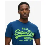 Футболка Superdry Neon Vl Graphic, синий - фото 2