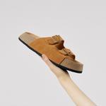 Шлепанцы женские Joy&Mario, коричневый - фото 23