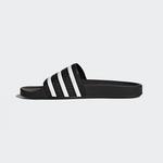 Шлепанцы Adilette Adidas, цвет Core Black/White/Core Black - фото 6