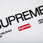 Футболка Supreme Est. 1994, белый - фото 3