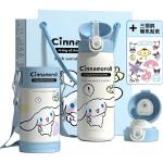 Термостакан Sanrio, Cinnamoroll (Double Lid Gift Box, Cup Cleaning Brush+Coasters) - фото 5