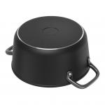 Кастрюля ZWILLING, Milano, 24 см, алюминий с покрытием, черный - фото 2