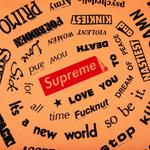 Футболка Supreme Spiral Tee 'Peach', оранжевый - фото 4