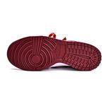 Кроссовки Dunk Low Top Skateboard Unisex Burgundy Nike, Burgundy - фото 6