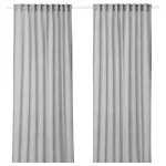 Гардины Ikea Hilja, 2 шт, 145x300, серый - фото