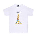 Футболка Kith For The Simpsons Family Stack Tee 'White', белый - фото