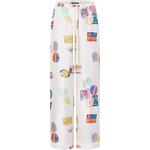 Пижамные штаны Mahina Patch LOUIS VUITTON, белый - фото