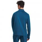 Толстовка Under Armour Qualifier Run Half Zip, синий - фото 2