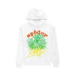Худи Sp5der Og Web V2 Gradient Hoodie 'White', белый - фото
