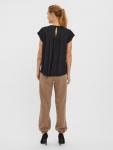 Блузка VERO MODA Debbie, черный - фото 4