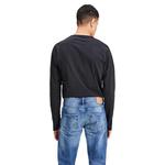 Футболка с длинным рукавом Jack & Jones Basic O-Neck, черный - фото 2