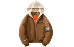 Пуховик унисекс GOLFCROSS, карамельный - фото