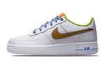 Кроссовки Nike Air Force 1 Low LV8 White Magma Orange GS - фото