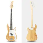 Электрогитара Glarry Burlywood GP Bass - фото 2