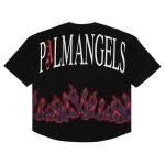 Футболка Palm Angels Flames Over Tee, Black/Multicolor - фото 2