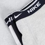 Трусы Nike 3 Pack Cotton Stretch, 3 предмета, белый/черный/серый - фото 4