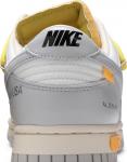Кроссовки Nike Off-White x Dunk Low 'Lot 29 of 50', белый - фото 8