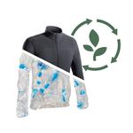 Толстовка Quechua MH120 для походов флисовая мужская, серый - фото 4