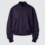 Куртка-бомбер Uniqlo женская, 79 темно-фиолетовый - фото