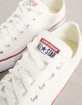 Белые кроссовки унисекс Converse Chuck Taylor All Star Ox - БЕЛЫЙ - фото 3