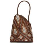 Сумка top-handle The Attico Sunset Top Handle Bag, цвет Chocolate Degrade - фото