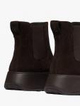 F-Mode Stitch Suede Chelsea ботинки FitFlop, Chocolate Brown - фото 4
