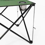 KIRKJUBØUR "Solkatt" складной походный стол зеленый - фото 7