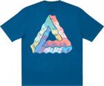 Футболка Palace Tri-Visions T-Shirt 'Blue', синий - фото 3