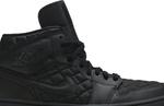 Кроссовки Wmns Air Jordan 1 Mid SE Black Quilted, черный - фото 2