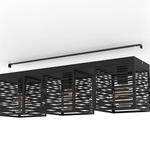 Потолочный светильник Eglo Piedritas, черный - фото 3