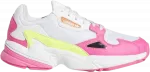 Кроссовки Adidas Wmns Falcon, белый/розовый - фото