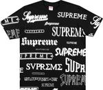 Футболка Supreme Multi Logo Tee 'Black', черный - фото 2